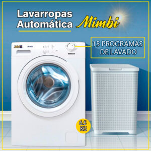 Lavarropa JAM Automática MIMBI 6,5KG