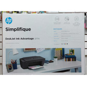 Impresora Multifuncional HP DeskJet Ink Advantage 2774 3 con Wi-Fi