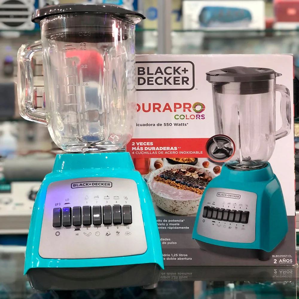 Licuadora Black Decker jarra de vidrio Mejores precios