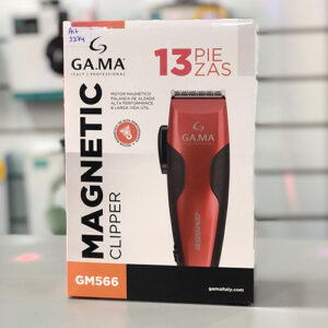 Corta Pelo y Barba Magnetic Clipper Profesional Gama Gm566 13 Piezas