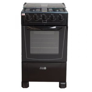 Cocina JAM  4 hornallas  standar  negro
